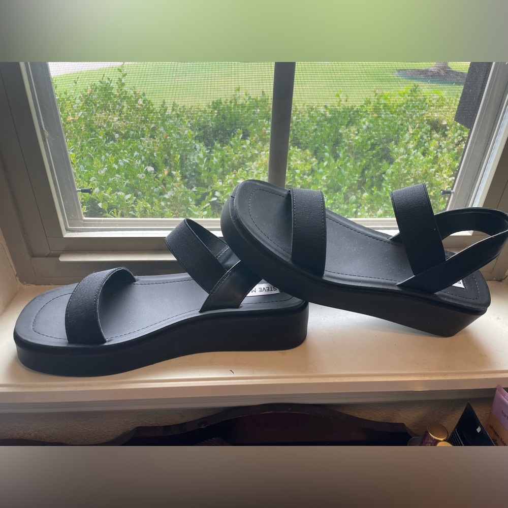 Black Steve Madden Janice Size 10 *new*